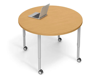 Modern Edge Mobile Round Tables - US 4789