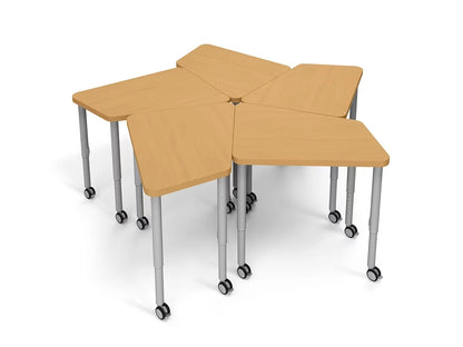 Modern Edge Mobile Mosaic Student Desk - US 2568