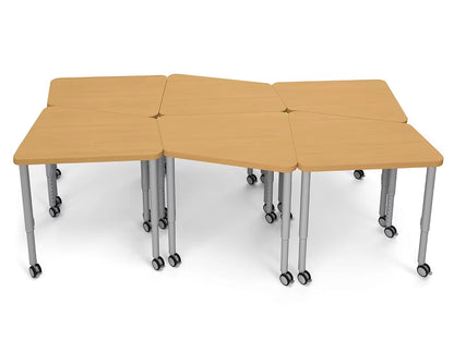 Modern Edge Mobile Mosaic Student Desk - US 2568