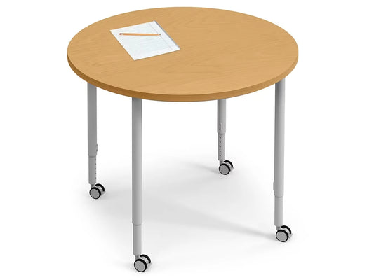 Modern Edge Mobile Standing-Height Round Tables - US 6152