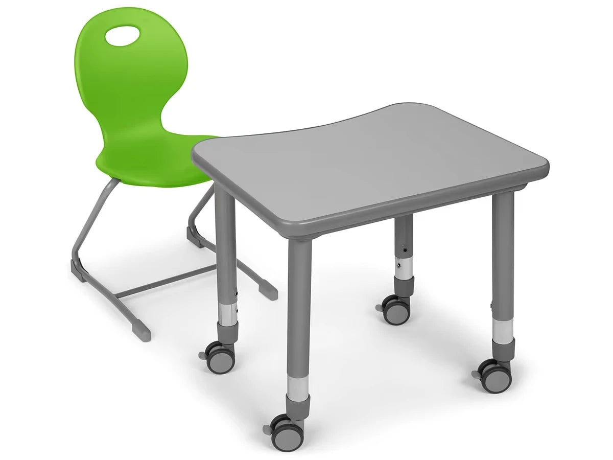 Flex-Space Ergo Bounce Chair and Desk Set - Gr. 4-12 - US 7858