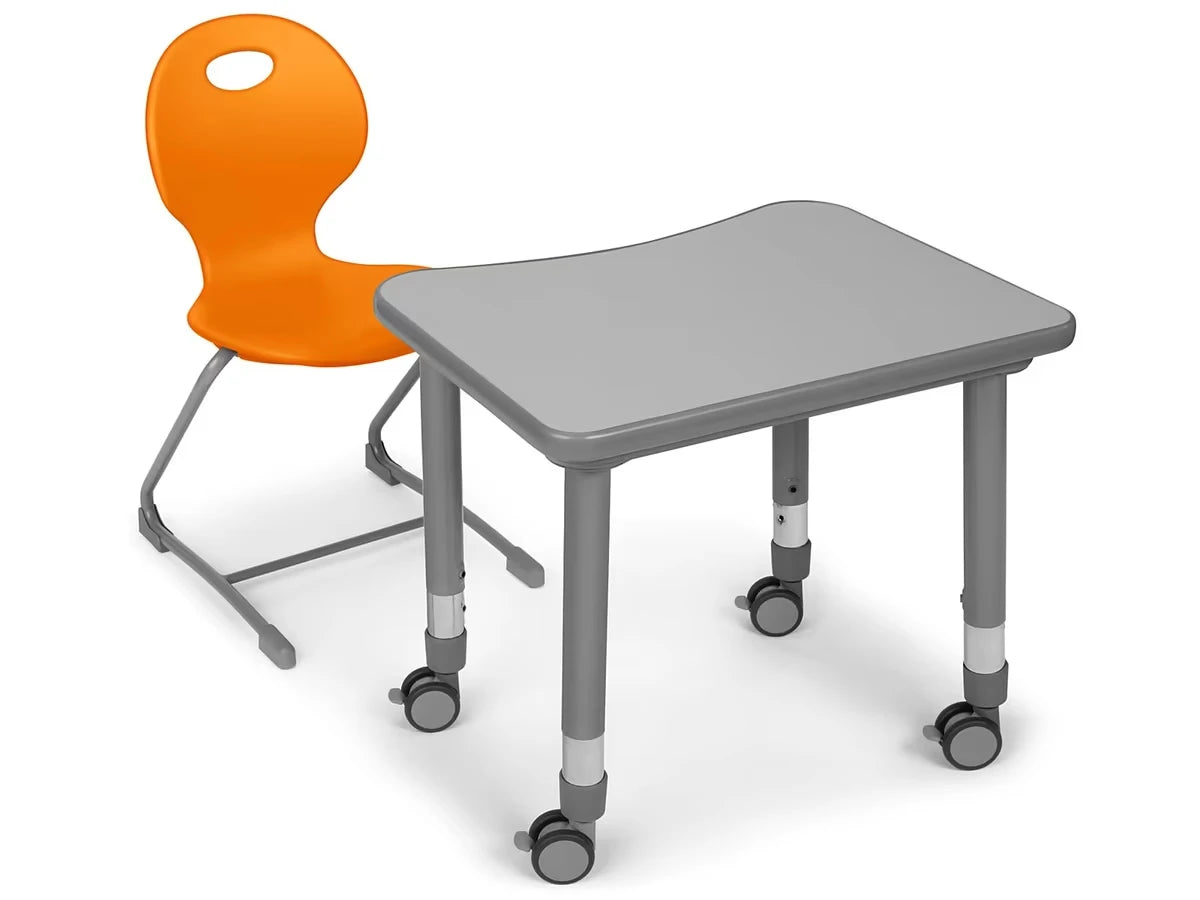 Flex-Space Ergo Bounce Chair and Desk Set - Gr. 4-12 - US 7858