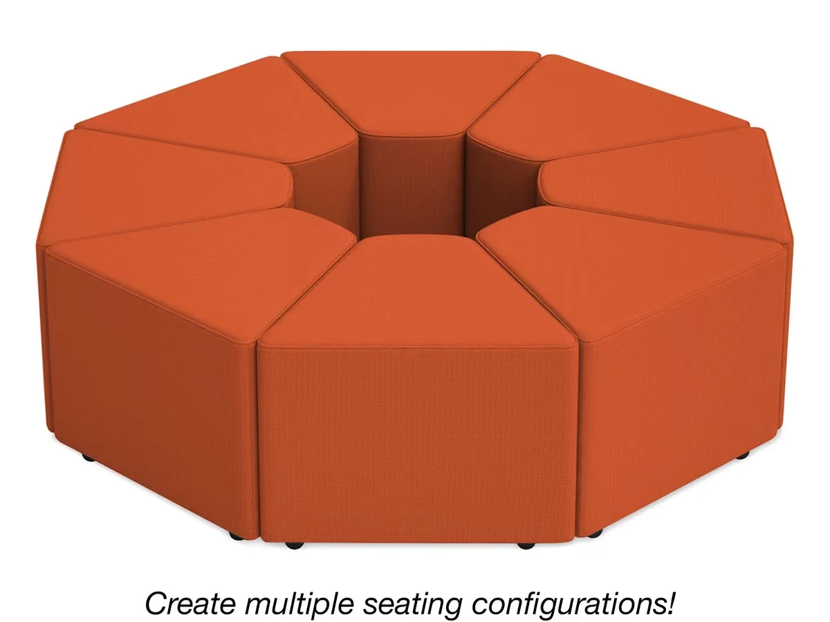 Modern Edge Mobile Wedge Lounge Seat - US 4404