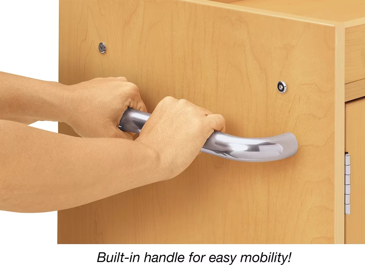 Heavy-Duty Mobile Teaching Cabinet - US 9153