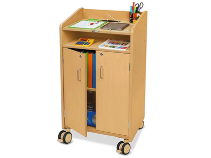 Flex-Space Jr.® Mobile Locking Teacher Station with Power - US 3958