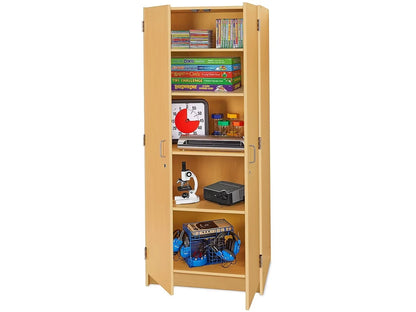 Flex-Space Locking Storage Cabinet - Maple - US 1726