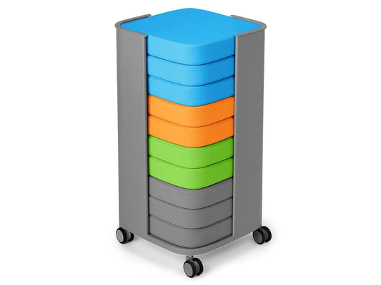Flex-Space Premium Floor Cushion Storage Cart - US 9158