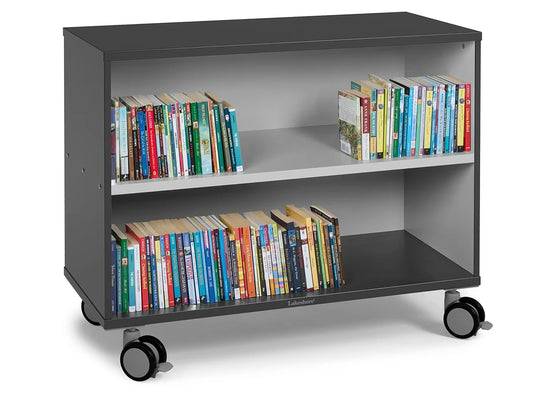 Modern Edge Mobile 2-Shelf All-Purpose Storage Unit - US 8432