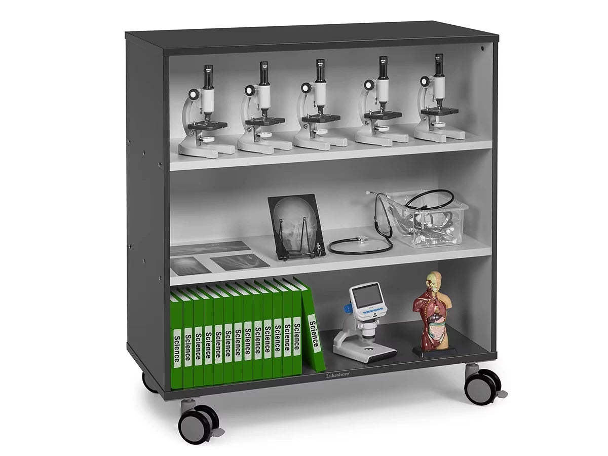 Modern Edge Mobile 3-Shelf All-Purpose Storage Unit - US 1388