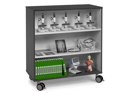 Modern Edge Mobile 3-Shelf All-Purpose Storage Unit - US 1388