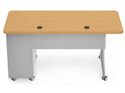 Modern Edge Mobile Teacher Desk - US 4712